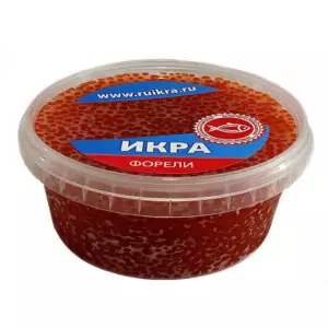 Икра форели Карелия купить в Москве с доставкой на дом