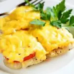 Филе судака запеченный в духовке по французски