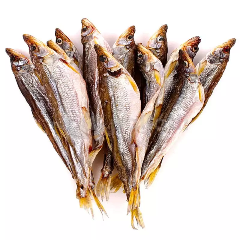 Купить вяленую отборную корюшку с икрой в интернет магазине вяленой рыбы с доставкой по Московской области