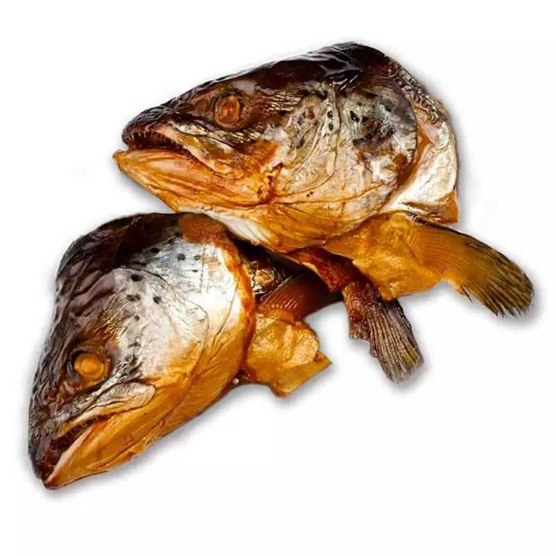 Головы семги горячего копчения купить в интернет магазине