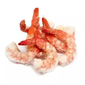 Купить королевские креветки очищенные с хвостом 31-40 в интернет магазине