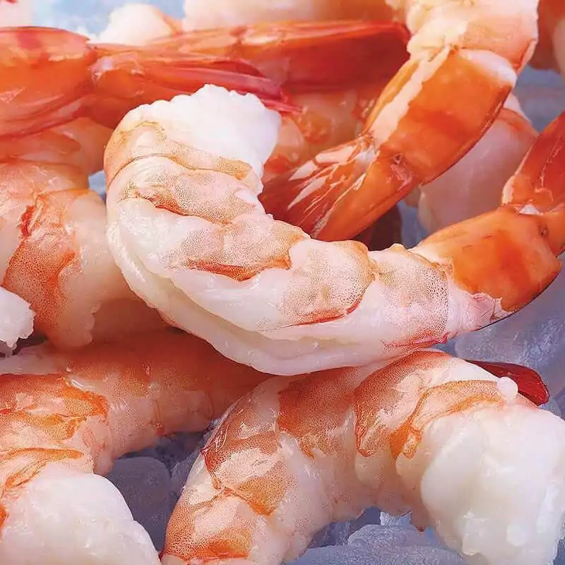 Цена на королевские креветки очищенные с хвостом 31-40 в интернет магазине с доставкой на дом