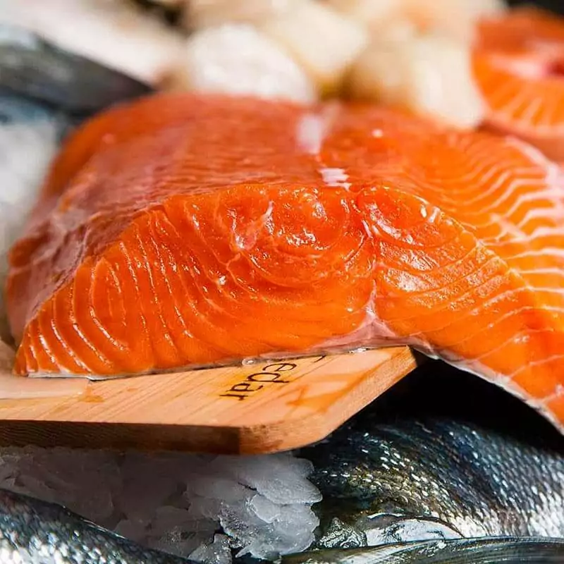 Пласт слабосоленой сёмги недорого купить с доставкой на дом