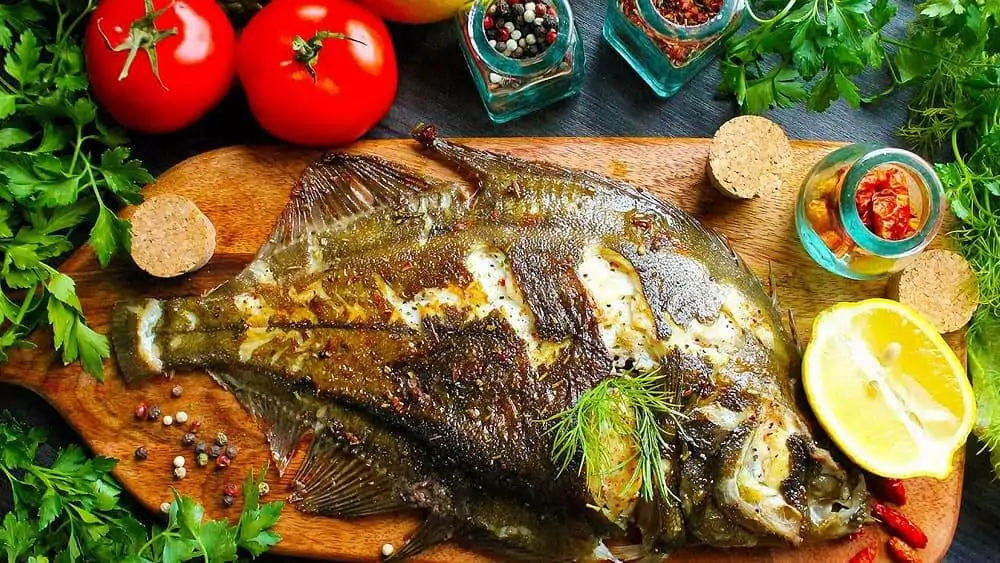 Рецепт камбалы в духовке