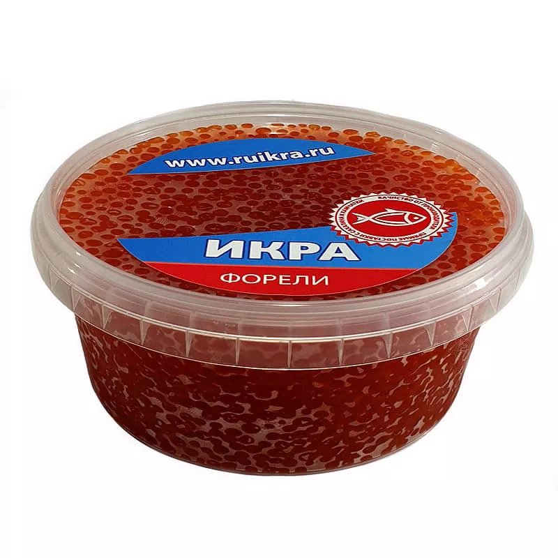 Икра форели Карелия купить в Москве с доставкой на дом