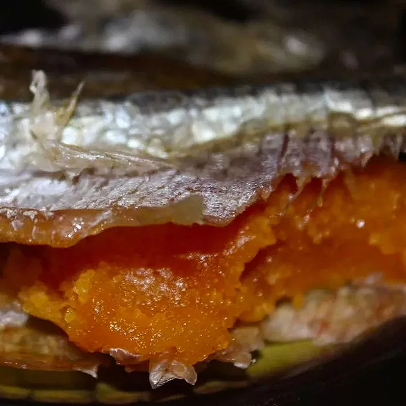 Корюшка с икрой из дальнего востока вяленая с доставкой