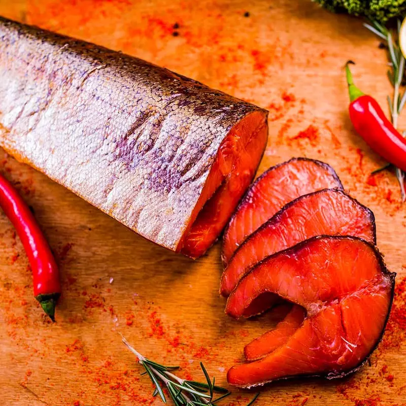 Вкуснейший балык форели холодного копчения с доставкой по Московской области