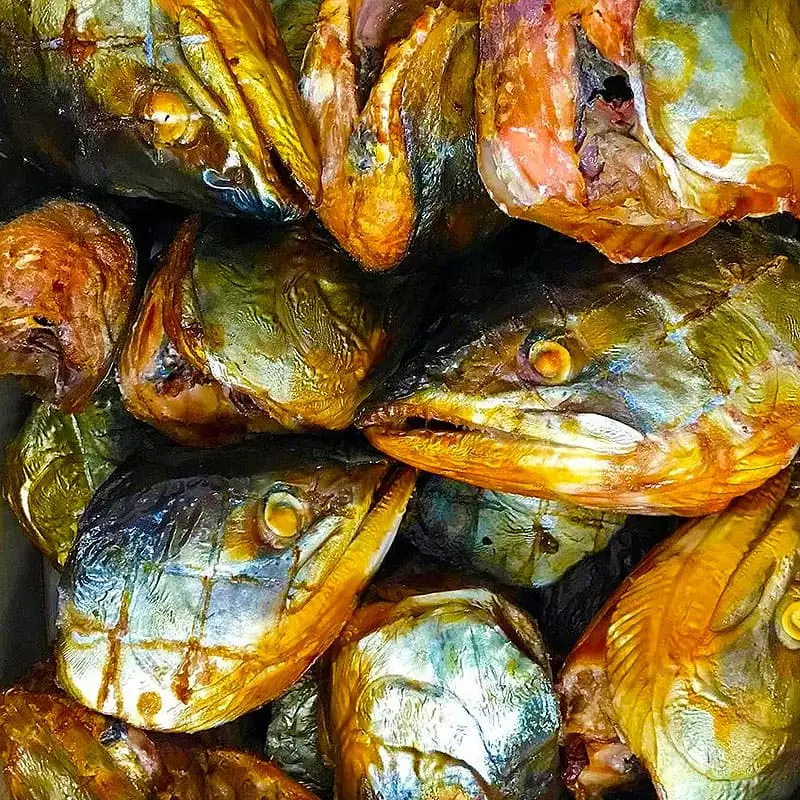 Голова семги копченая купить
