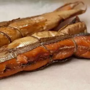 Вкусная горбуша горячего копчения