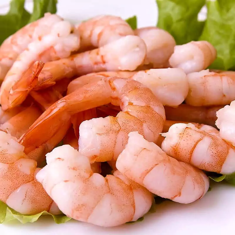 Акции на королевские креветки очищенные с хвостом 31-40 в интернет магазине