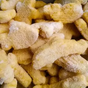 Цена на рыбные фигурки в панировке