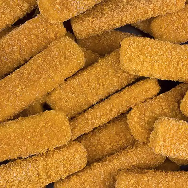 Цена на рыбные палочки из филе минтая в панировке